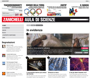 Aula di Scienze Zanichelli